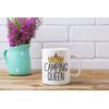 Father Fox - Camping Queen - Outdoors Gift Mug, Ceramic, 11fl.oz.
