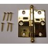Lacquered Polished Brass Door & Window Hinge 3.5" X 3.5" Inch Architectural G...
