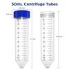 50mL Graduated Test and Centrifuge Tubes Pkg(25) Sterile,for Sample Separation
