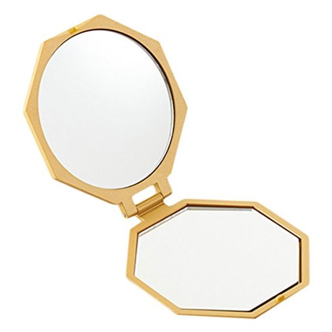 iMedia 10x magnifying glass compact octagonal mirror