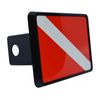 Rogue River Tactical Diver Down Flag Trailer Hitch Cover Plug Gift Idea Scuba...