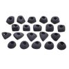 Ocun Footholds Set 1 Bolt-on, White