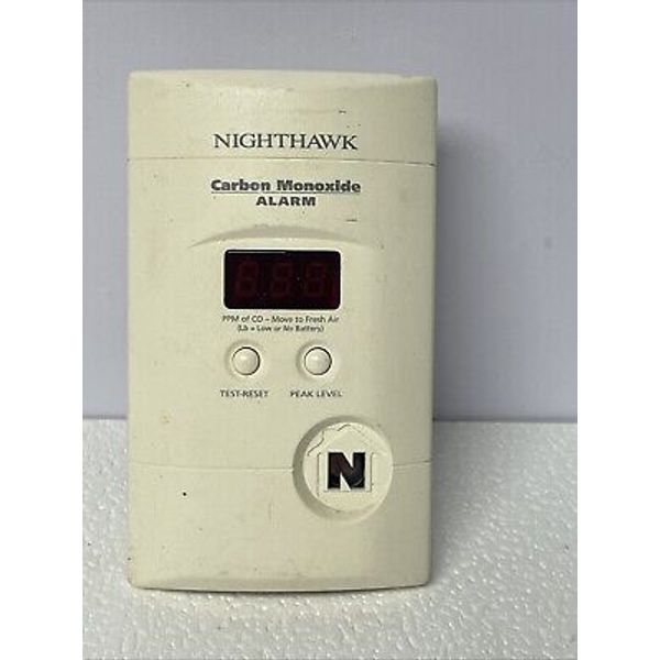 Nighthawk Carbon Monoxide Alarm KN-COPP-3 Working Pre Owned