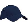 Beechfield ultimate 5 panel cap – sandwich peak, various colours - - One size