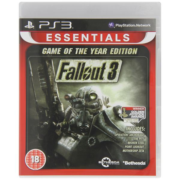 Fallout 3 Game Of The Year Edition (GOTY) Game (Essentials) PS3