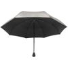 EuroSCHIRM Light Trek Regenschirm, Silber metallic