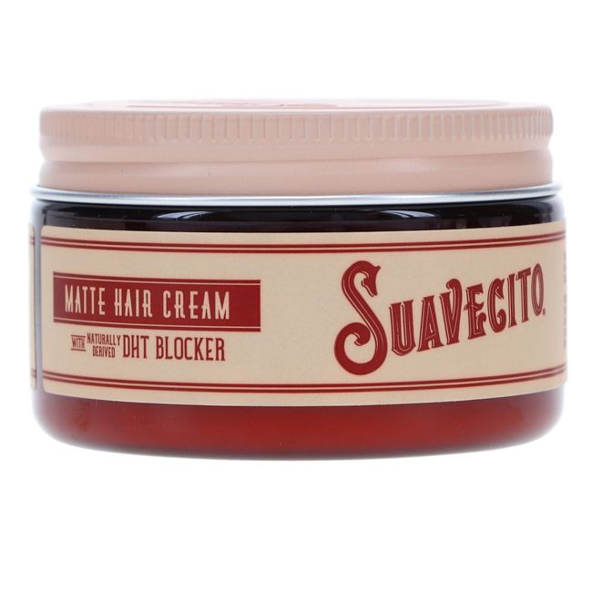 Suavecito Matte Hair Cream with DHT Blocker 4 oz