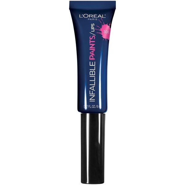 (2 Pack) L'Oréal Paris Infallible PAINTS/LIPS, Navy Spy, 0.27 fl. oz.