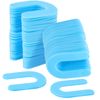700 Pcs Tile Spacers 1/16 Inch, Horseshoe Shims, U Shape Plastic Shims (Blue)