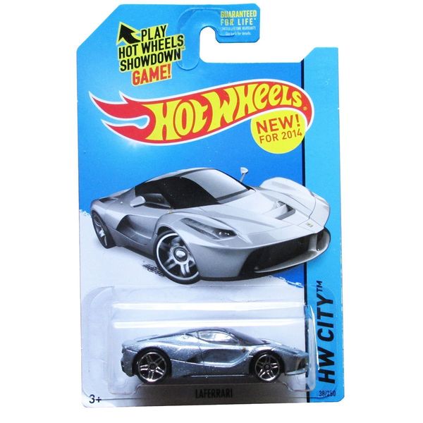 Hot Wheels 2014 Laferrari Silver