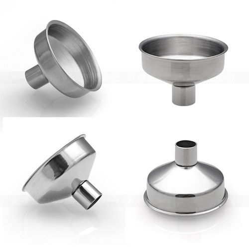 yueton Pack of 6 Stainless Steel Mini Funnel for Essential Oil Bottle, Flasks