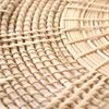rattan round lunch mat