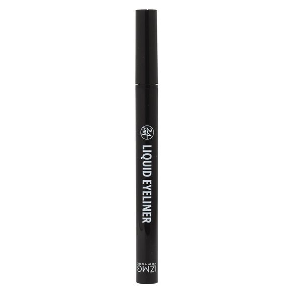 IZME New York LIQUID EYELINER Brush Tip, Black, 0.034 fl.oz/1 ml