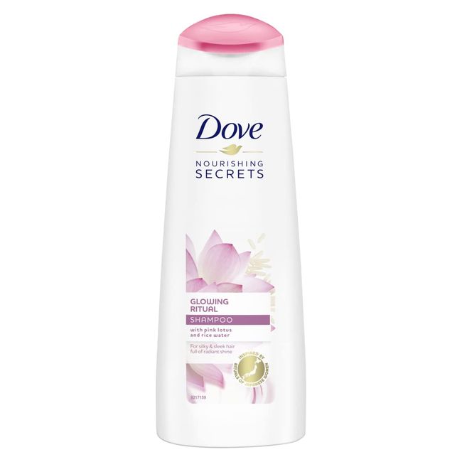 dove shampoo 250ml glowing ritual