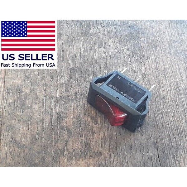 Heater Toggle Switch for Twin Star Fireplaces 28E050526B06 28EF020GRA 33EF020GRA