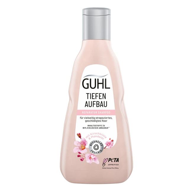 Guhl Tiefen Aufbau Shampoo - Inhalt: 250 ml - Reparatur für geschädigtes Haar