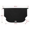 For Mitsubishi Eclipse Cross 18-23 Retractable Trunk Cargo Cover Security Shield