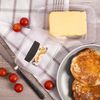 Transparent Plastic Butter Box Dish with Lid Clear Food Grade
