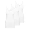 Triumph Katia Basics Shirt breite Träger 3er Pack White 48