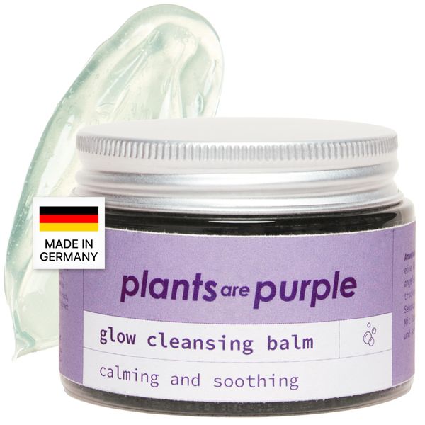 Glow Cleansing Balm - sanfte, porentiefe Reinigung mit Babassuöl und Squalan I Speziell für sensible Haut I Ohne Duftstoffe I 100% hochverträgliche Inhaltsstoffe I Vegan & cruelty-free