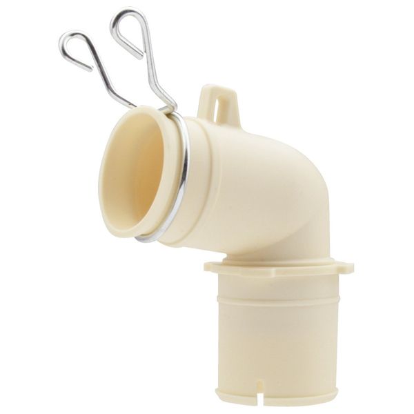 GAONA GA-LF006 Washing Machine Drain Trap Elbow, Ivory