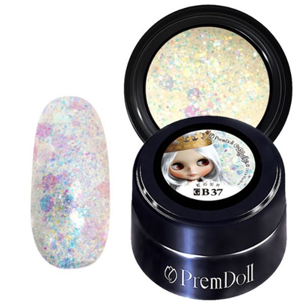 PREGEL Prigel Prim Doll Blythe Collaboration Gel Nail Color Gel 3g B37 Rainbow Fragment Non-standard mail Nail supplies specialty store 