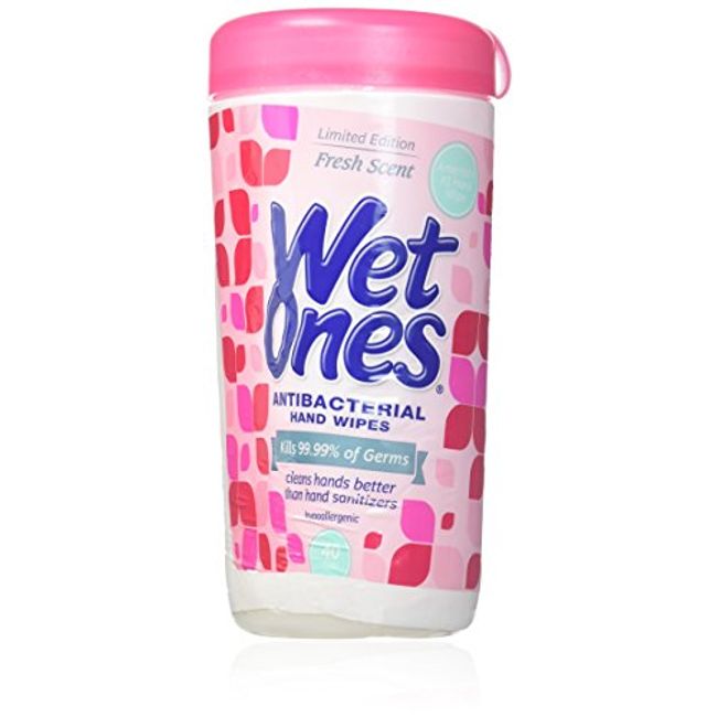 Wet Ones Antibacterial Hand Wipes - Fresh Scent