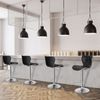 Shell Bar Stools Set of 4 Adjustable Height Swivel Bar Stools Dining Chairs Home