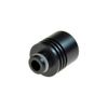 Armerah Stumpy 510 Drip Tip e-cig Mouthpiece Short/Extra-Wide/POM/Solid Single in Black