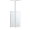 Crystorama Lena 1 Light Polished Chrome Sconce