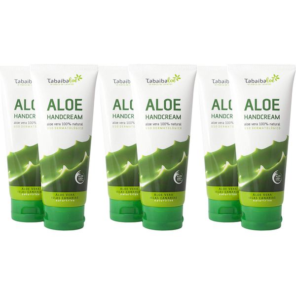 Tabaibaloe Aloe Vera Hand Cream 100 ml Pack of 6 Units