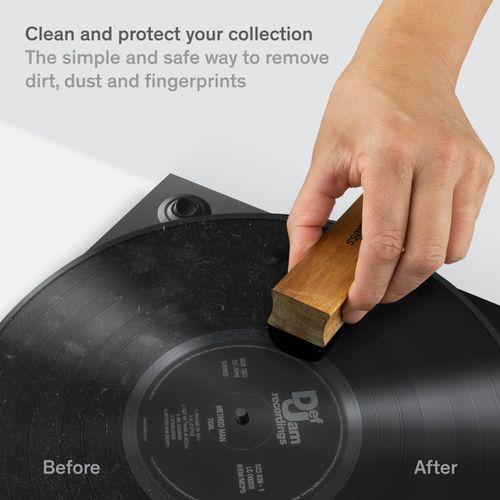 Boundless Audio Vinyl Record Cleaning Kit - 5-in-1 Vinyl Cleaning Kit Includes Velvet Record Brush, Stylus Cleaner, Cleaner Solution, Nylon Brush & Storage Bag