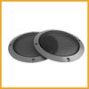 Partuto 2pcs 6.5" Gray Car Mesh Speaker Cover Grill Subwoofer Protector Replacement