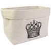 Large 'Royal Crown' Canvas Organiser/Storage Bag (OR00032076)