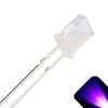 2x5x7mm Rectangle Wide Angle UV/Purple LED (Pack of 20)