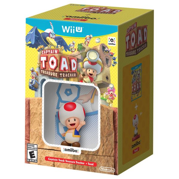 Captain Toad: Treasure Tracker + Toad amiibo - Wii U