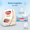 Huggies Pure moist wipes sample 56 paper towels