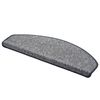 Snapstyle Trend Loop Stair Mat Strong Anthracite (Semi-Round) Single or Set of 15