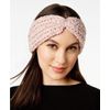 Marcus Adler Womens Rhinestone Knit Headband Blush, One Size