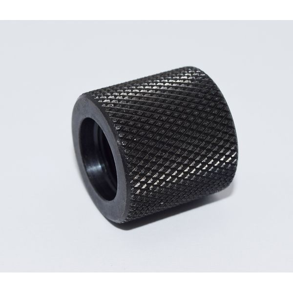 1/2" x 28 Thread Protector .750 Long .820 Dia. Black Oxide #4072