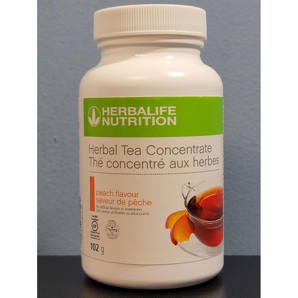 Herbalife 3.6 OZ PEACH Herbal Tea Concentrate ENERGY PLUS IMMUNE