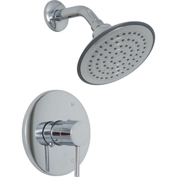 PROFLO PF8820G Orrs Shower Only Trim Package with 1.75 GPM Single Function Shower Head - Chrome