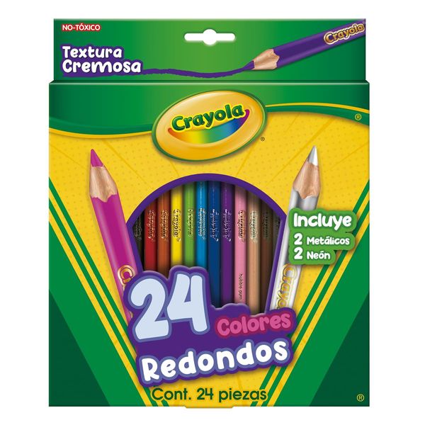 Crayola Long Colored Pencils 24-Count