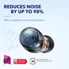 Soundcore Space A40 True Wireless Earbuds Auto-Adjustable ANC 98% Reduce Noise