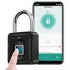 Waterproof Fingerprint Padlock Bluetooth Digital APP Keyless Smart Door Lock