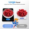 Digital Kitchen Scale Touch Glass Diet Food Postal 33lb/15kg Multifunction KOIOS