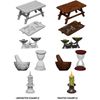 WizKids Deep Cuts Unpainted Miniatures Terrain: Wave 5: Workbench & Tools