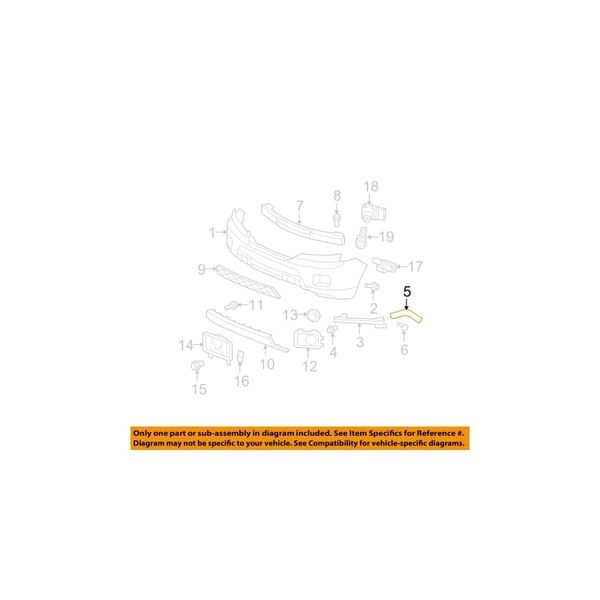Genuine Honda Spacer, L- FR-