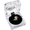 24 Clear Crystal Ring Gift Boxes 1 7/8"