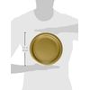 amscan Gold Dinner Paper Plate Party Pack 23cm-20 Pcs